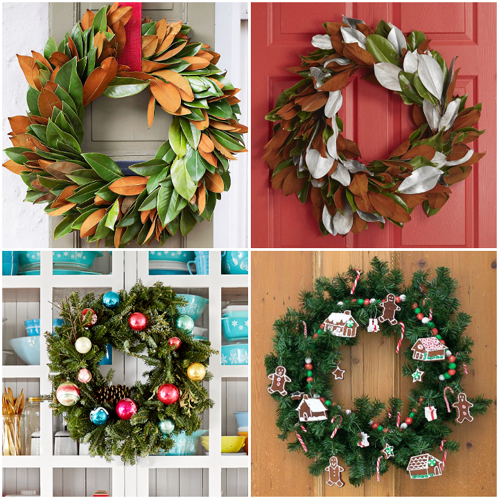 20 DIY Winter Wreath Ideas That Looks Welcoming