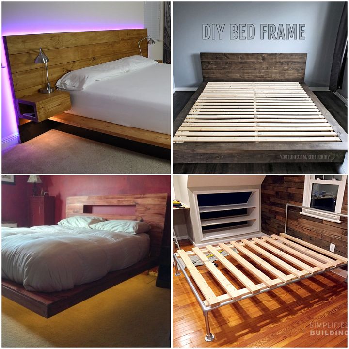30 Comfortable DIY Bed Frame Ideas