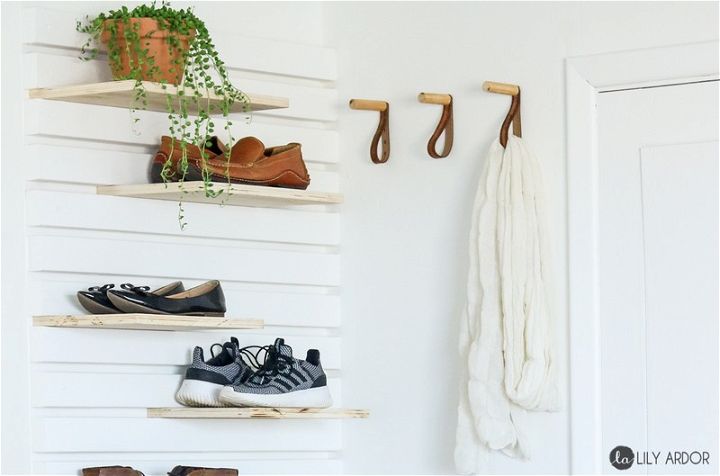 DIY Coat Rack – Hat Rack – Wooden Hooks