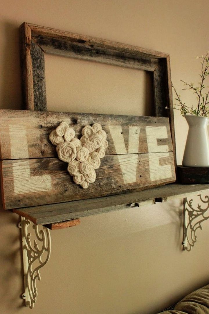 DIY Love sign board ideas