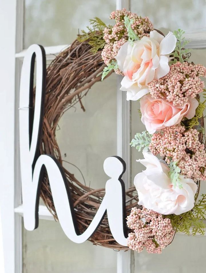 DIY Summer Wreath for Your Front Porch