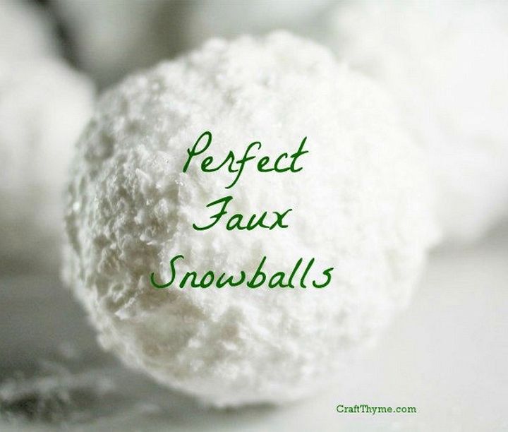 Faux Snowballs Soap Flocking Style