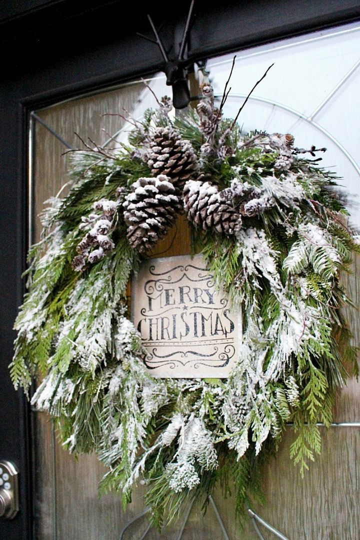 How To DIY Fresh Wreath