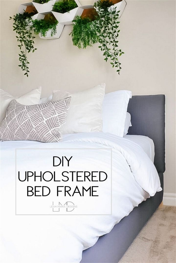 How To Turn A Metal Bed Frame Into An Upholstered Bed1