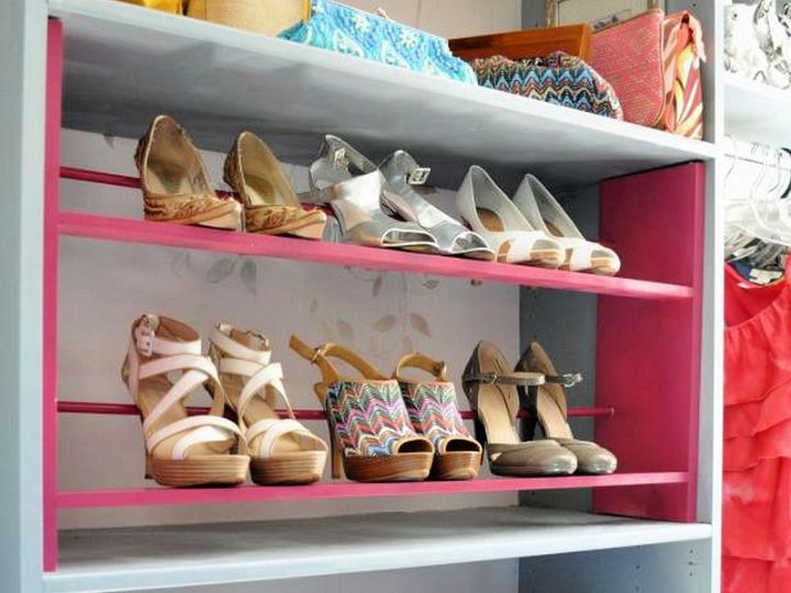 How to Build a Shoe Rack for Your Closet