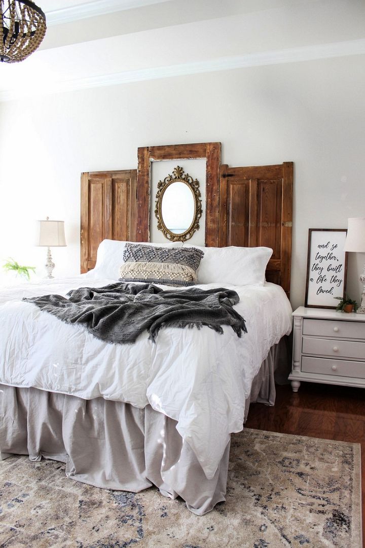 How to Make a DIY Headboard and Bed Frame