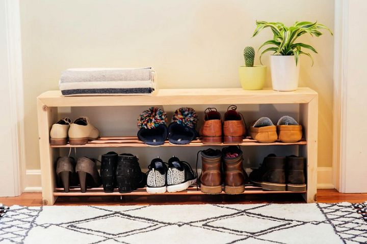 How to Make a Shoe Storage Bench