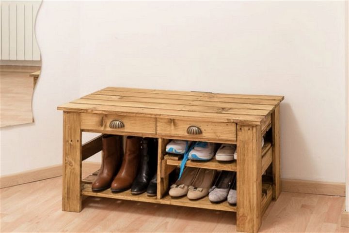 Pallet Shoe Rack A Simple Step By Step Guide