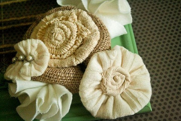 Sweater Flower idea