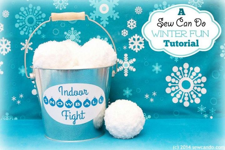 Tutorial Time Make An Indoor Snowball Fight Set