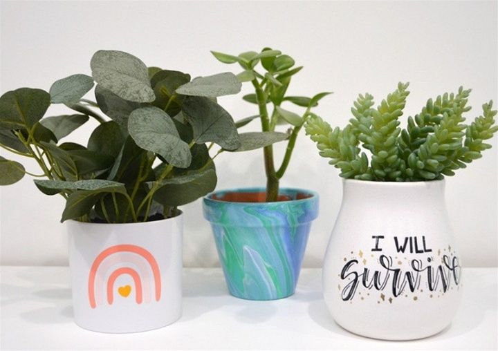 3 DIY Flowerpot Ideas