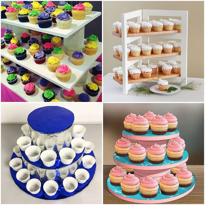 30 DIY Cupcake Tower Ideas For Events