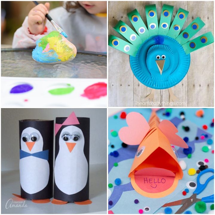 36 Easy Crafts For Kids When Bored At Home