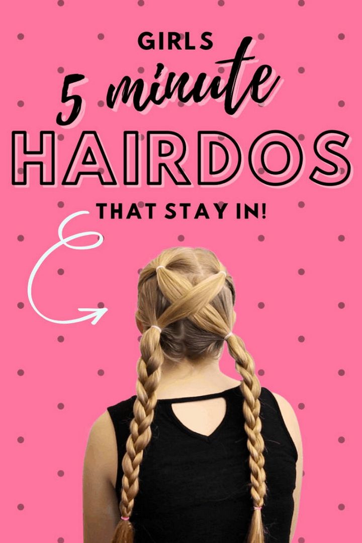 5 Minute Hairstyles for School