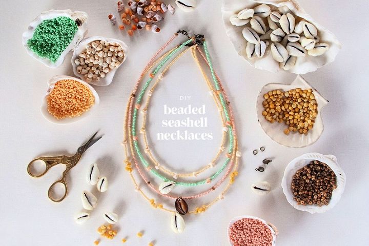 Beaded Seashell Necklaces