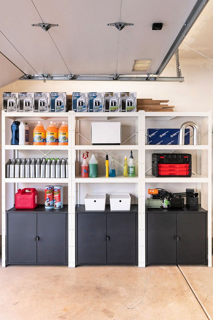 Best Garage Shelves Using Ikea Bror Shelving for Garage Organization