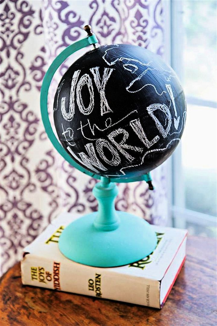 CHALKBOARD GLOBE