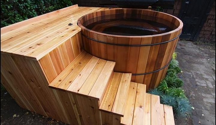 Constructing a Wood Fired Hot Tub