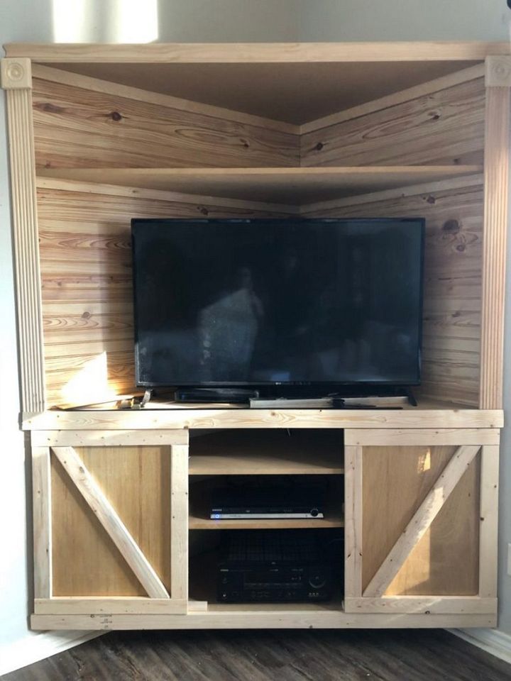 Creating A Corner TV Cabinet