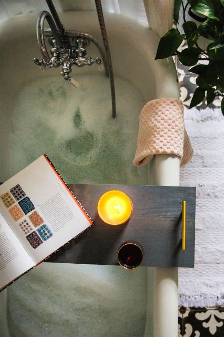 DIY Bath Tray