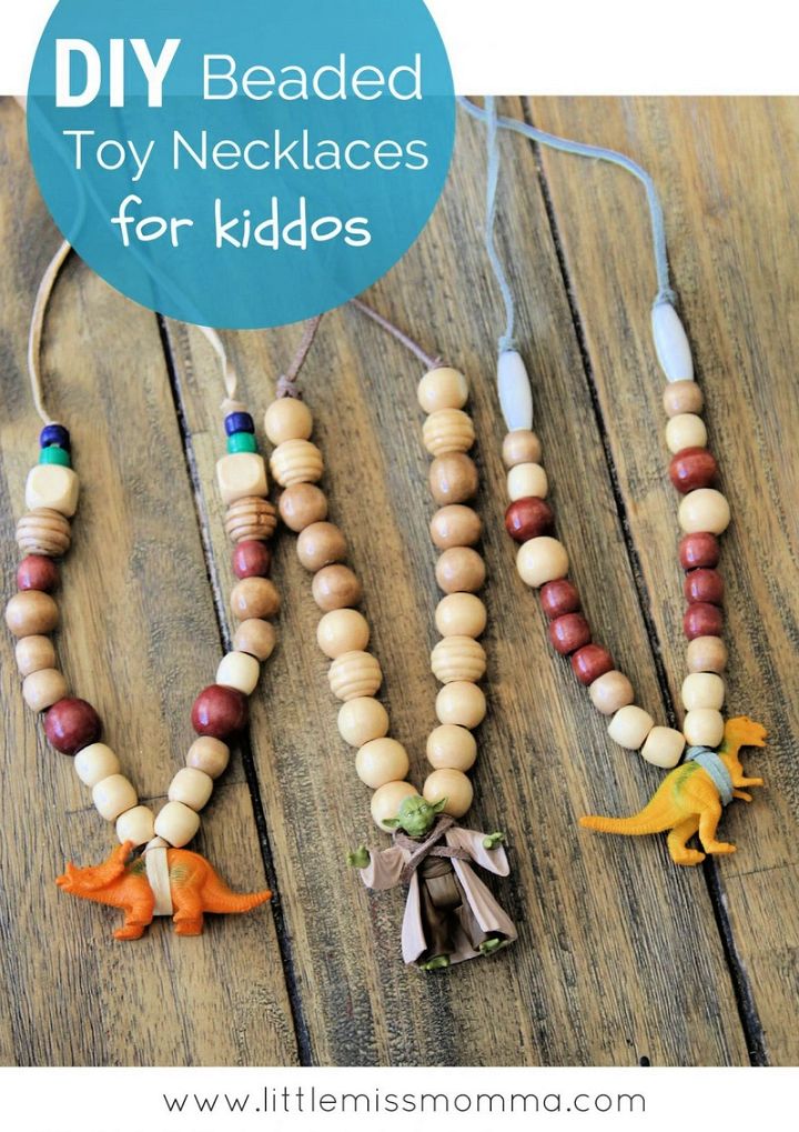 DIY Beaded Toy Necklaces for Kids