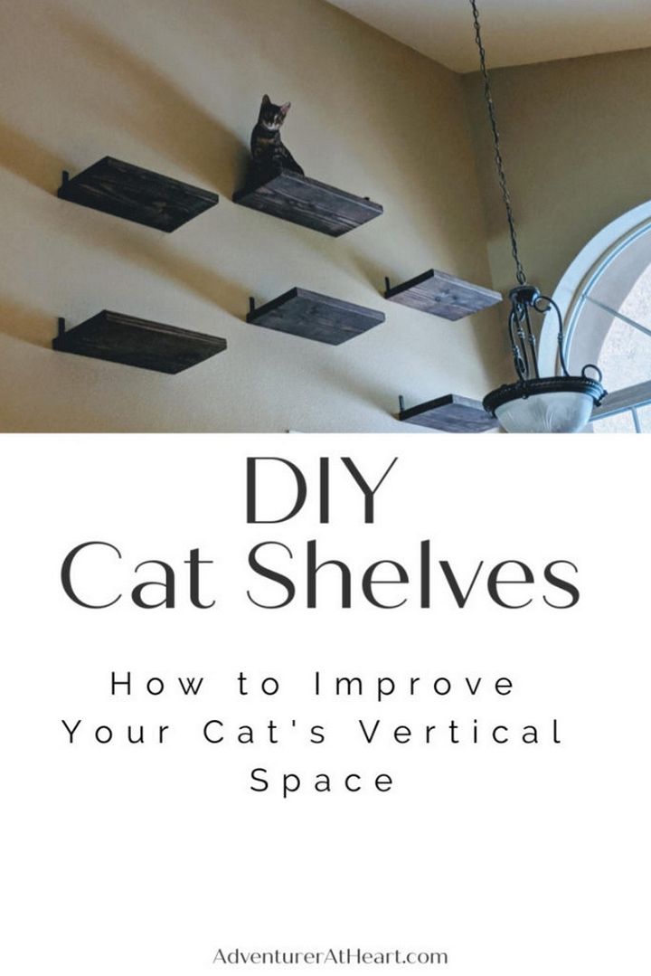 DIY Build a Vertical Cat Shelf Playground