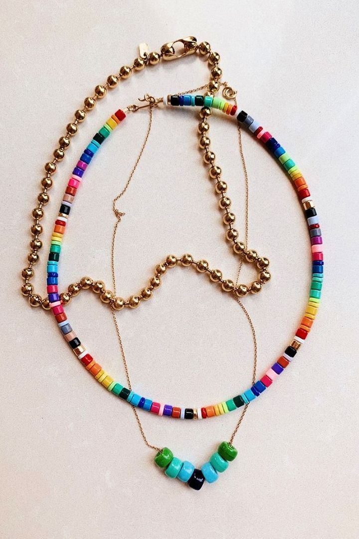 33 Beaded Necklace Ideas Easy Patterns - Susie Harris