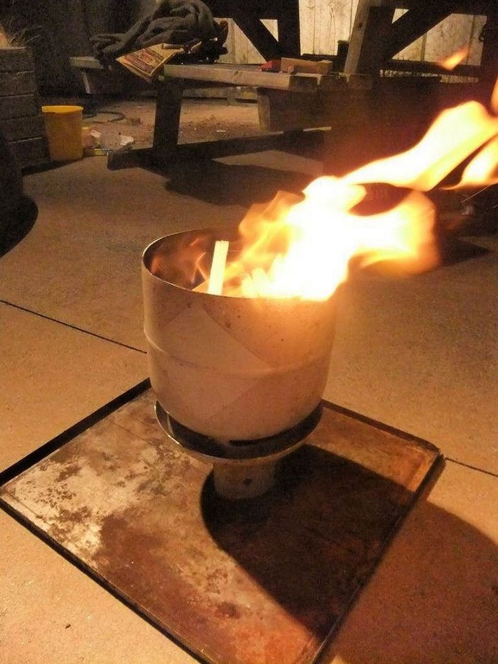 DIY Gas Bottle Fire Pit