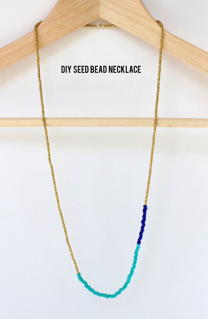 DIY Seed Bead Necklace