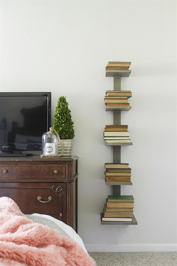 DIY Spine Bookshelf