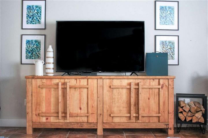 DIY TV Stand Media Console