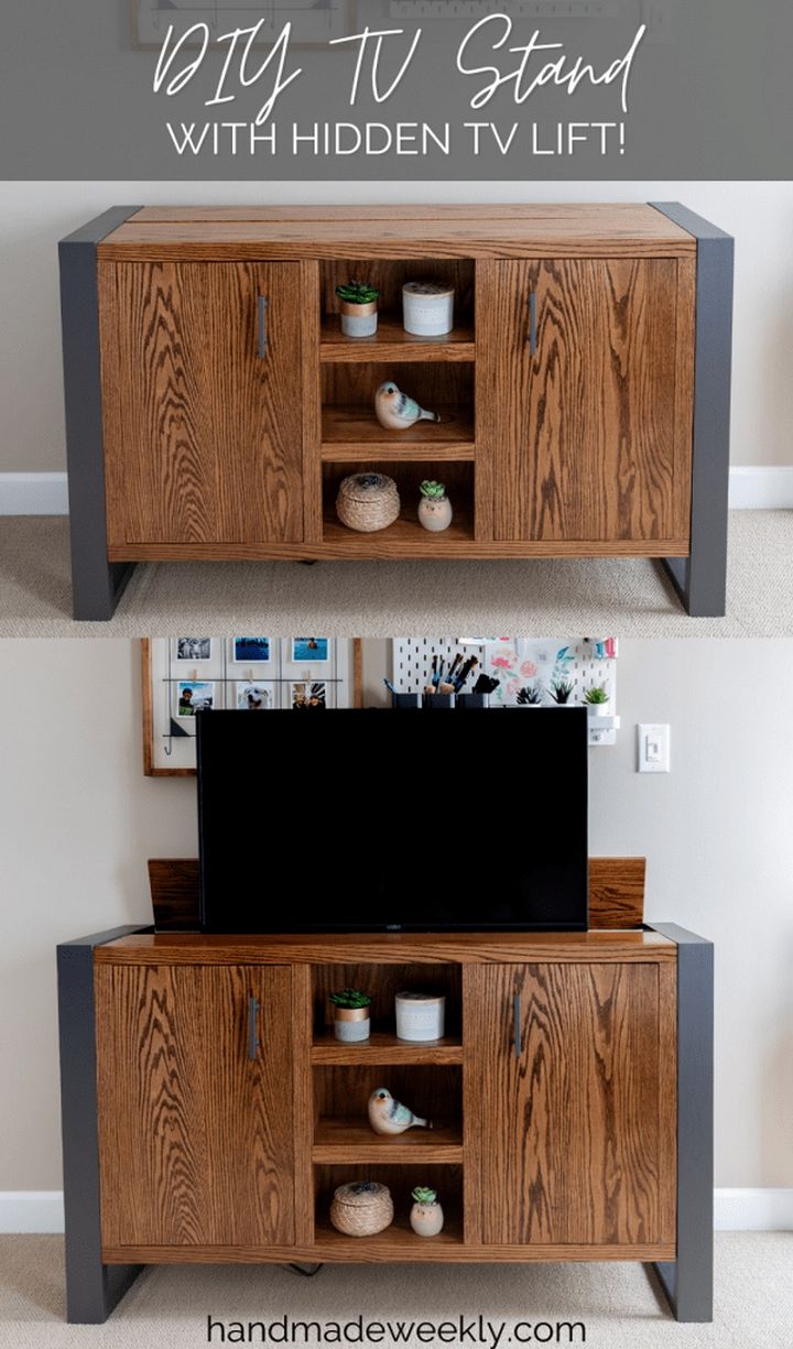 31 Homemade DIY Tv Stand Ideas - Susie Harris