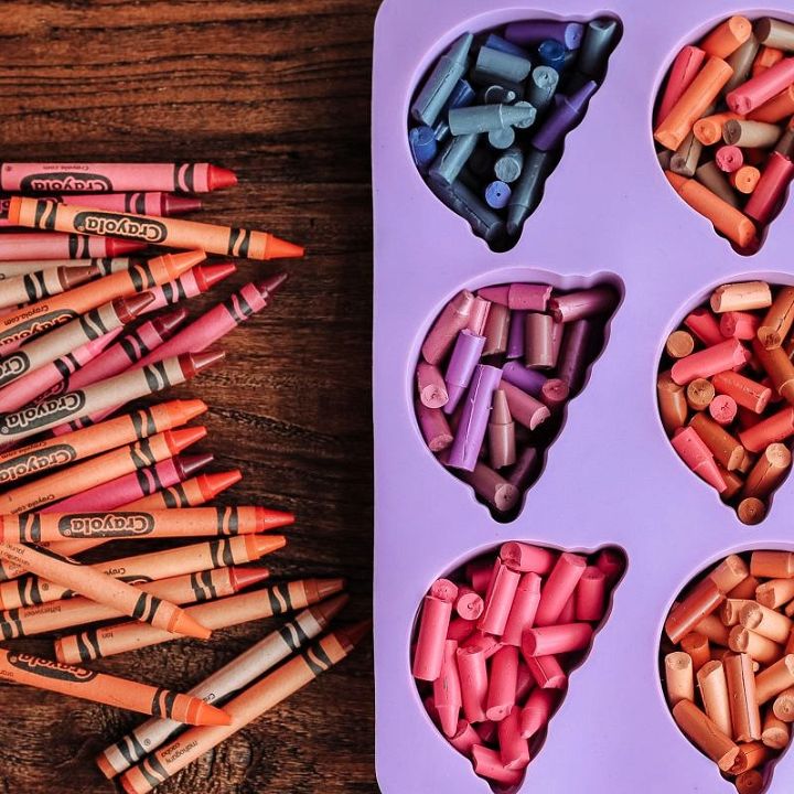 Easy DIY Crayons Using Silicone Molds