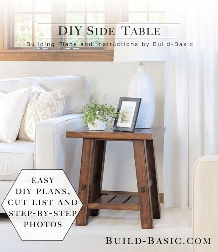 Easy DIY Side Table