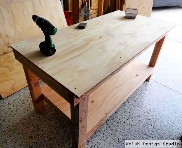 Easy DIY Workbench Plans