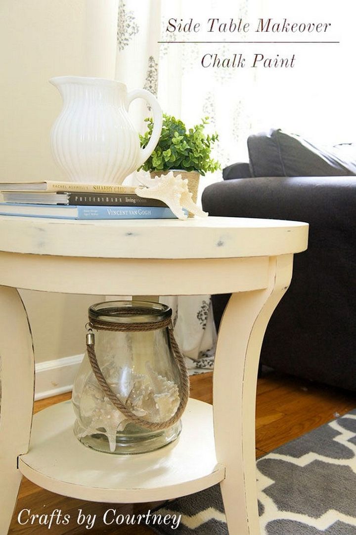 Easy Side Table Makeover
