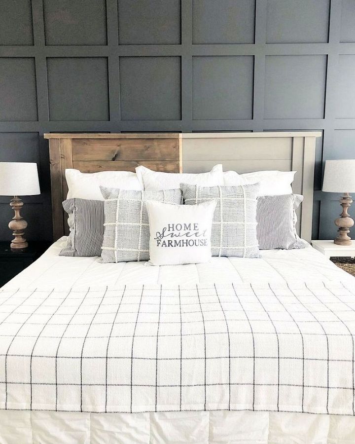 Farmhouse Bed DIY King Size