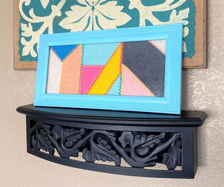 Framed Felt Quilt