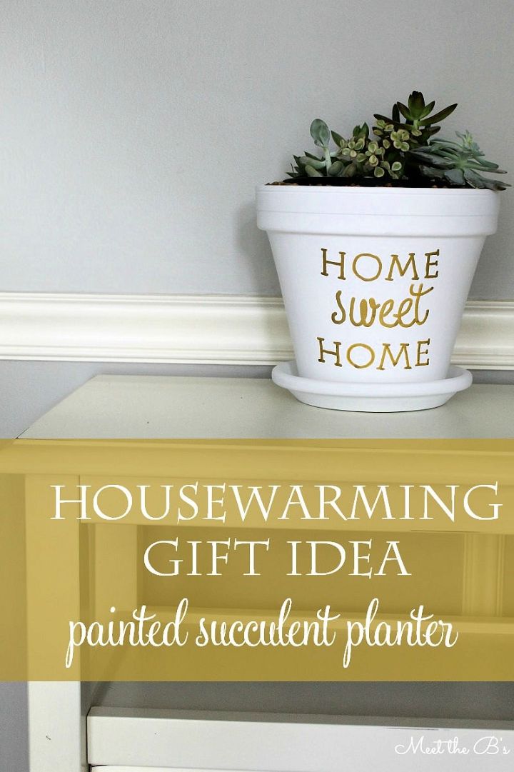 Housewarming Gift Succulent Planter
