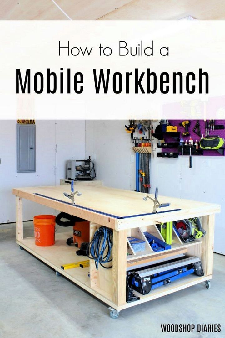 How To Build A DIY Mobile Workbench