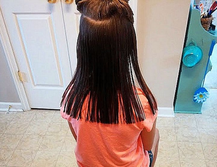 How To Cut Girls Long Hair At Home