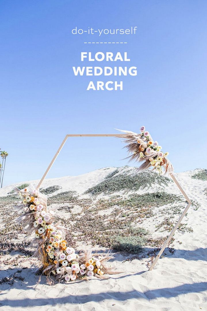 How To Design Your Own Wedding Arch Florals With Fiftyflowers