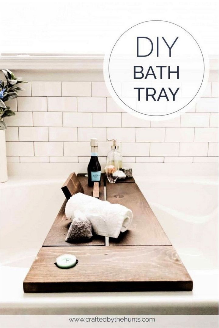 How To Make A Luxury Wooden Bath Tray