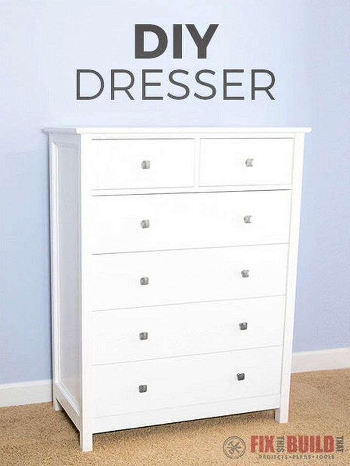 How to Build a DIY Dresser 1