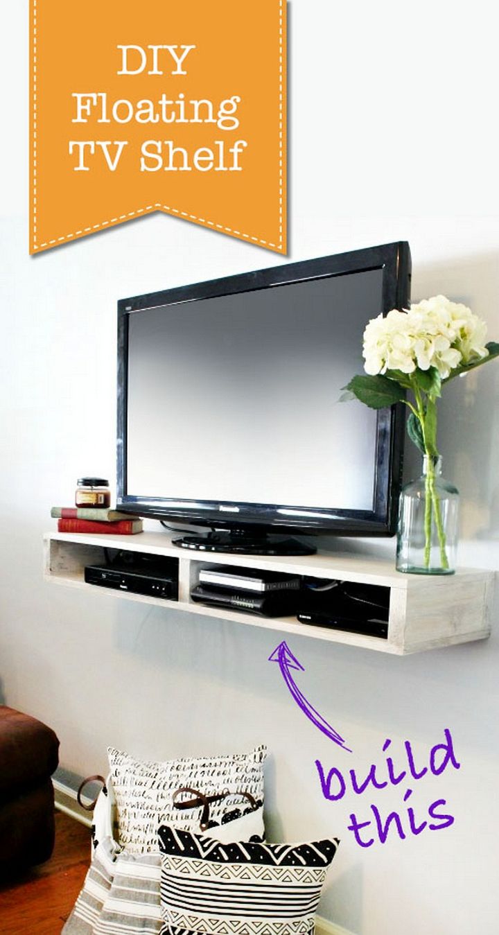 How to Build a Floating TV Shelf