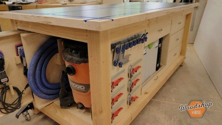 How to Build a Mobile Workbench Woodworking Plans