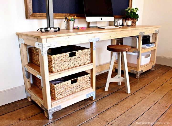 How to Build a Workbench Style Custom Desk