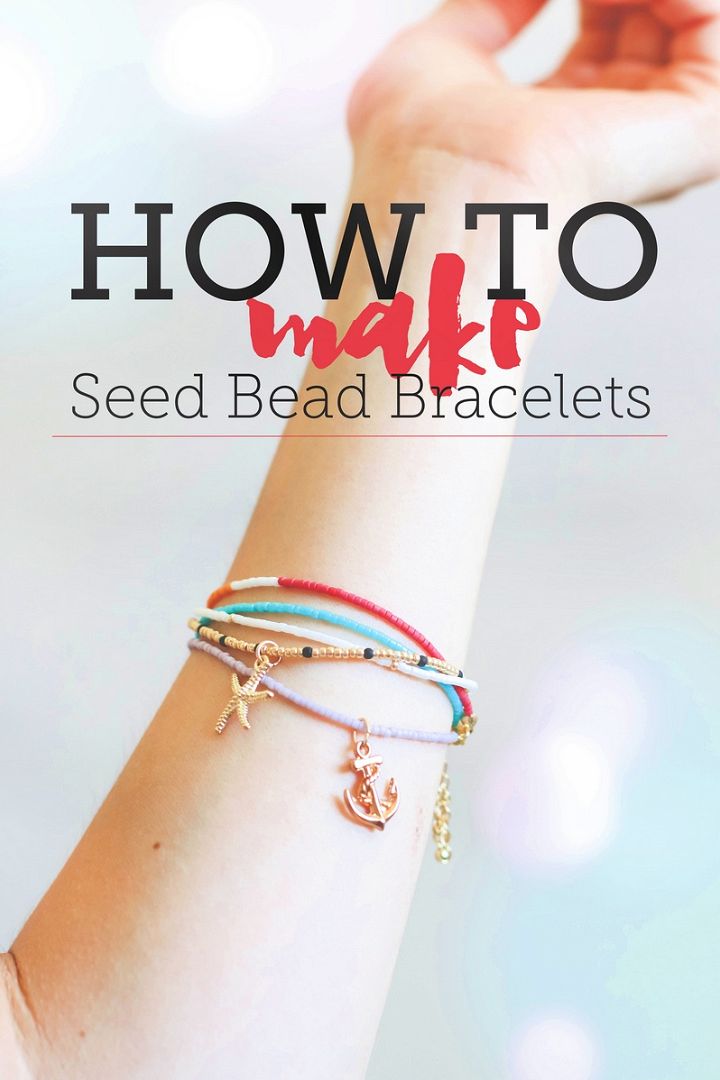 How to Make Super Trendy Seed Bead Bracelets in Minutes
