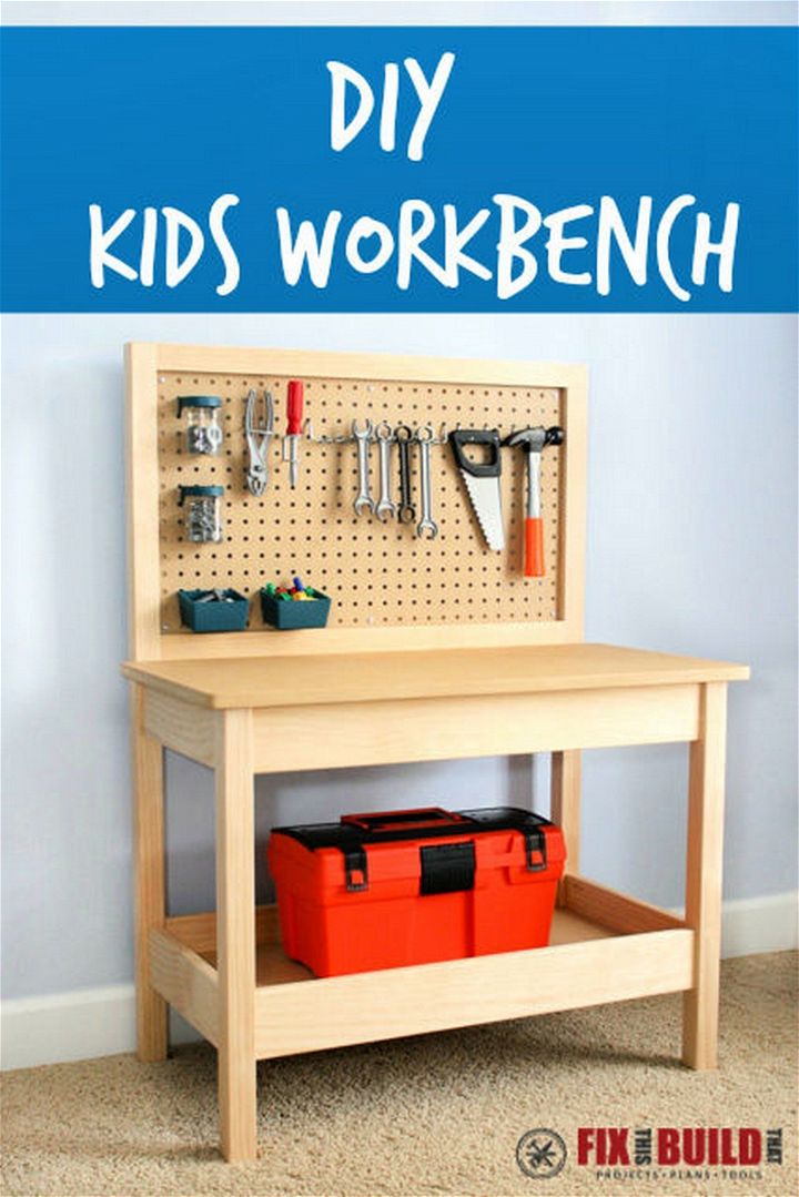 How to Make a DIY Kids Workbench
