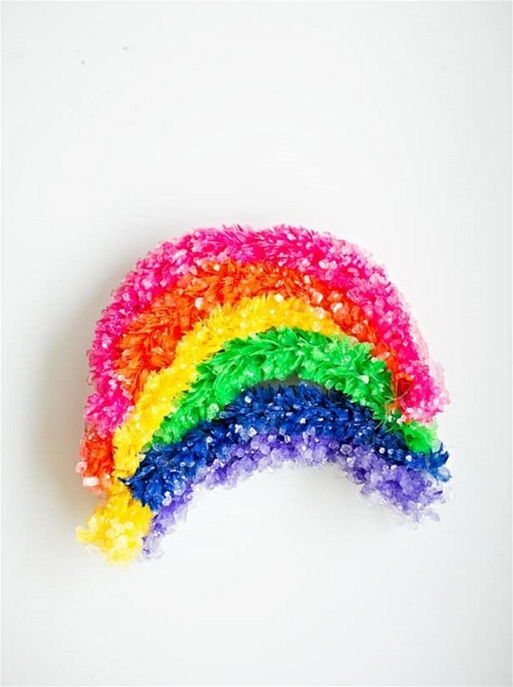 Make A Giant Crystal Rainbow